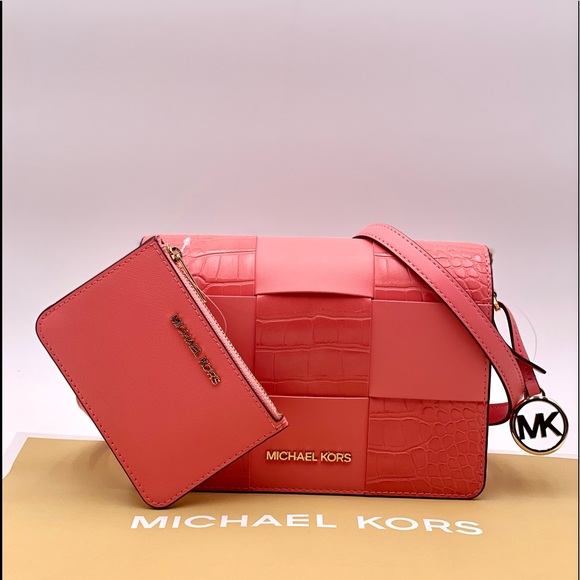 Michael Kors Handbags - Michael Kors Mercer Small X-Body Clutch and Wallet
